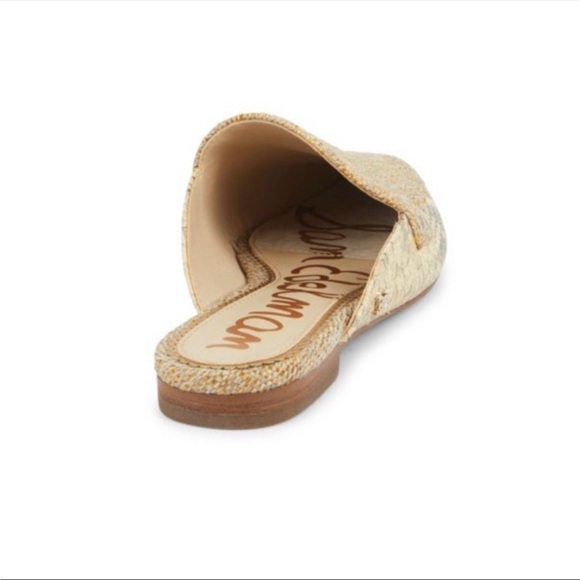 Sam Edelman Eiko Woven Tweed Mules Sz 6 - Picture 5 of 10